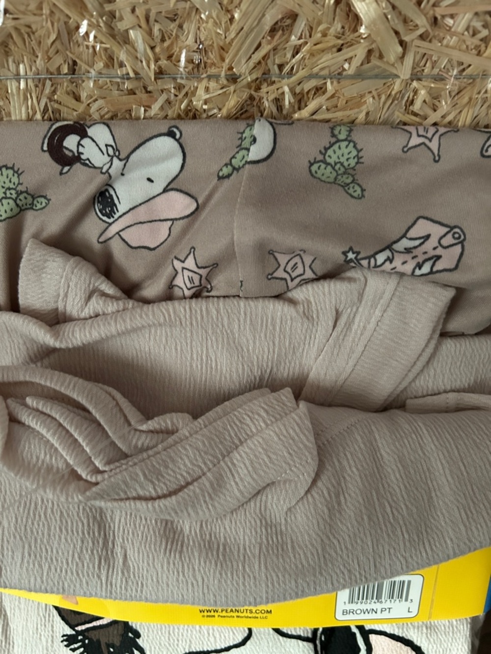 Peanuts Snoopy “HOWDY” Women’s Cowgirl Pajama Set - Picture 7 of 10